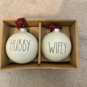 Rae Dunn Artisan Collection Cream Decorative Sphere